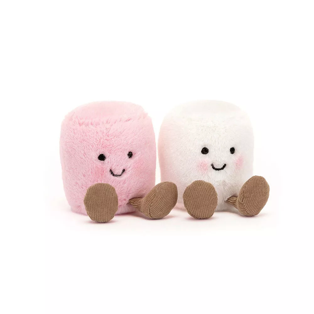 Peluche Amuseable Pink & White Marshmallows
