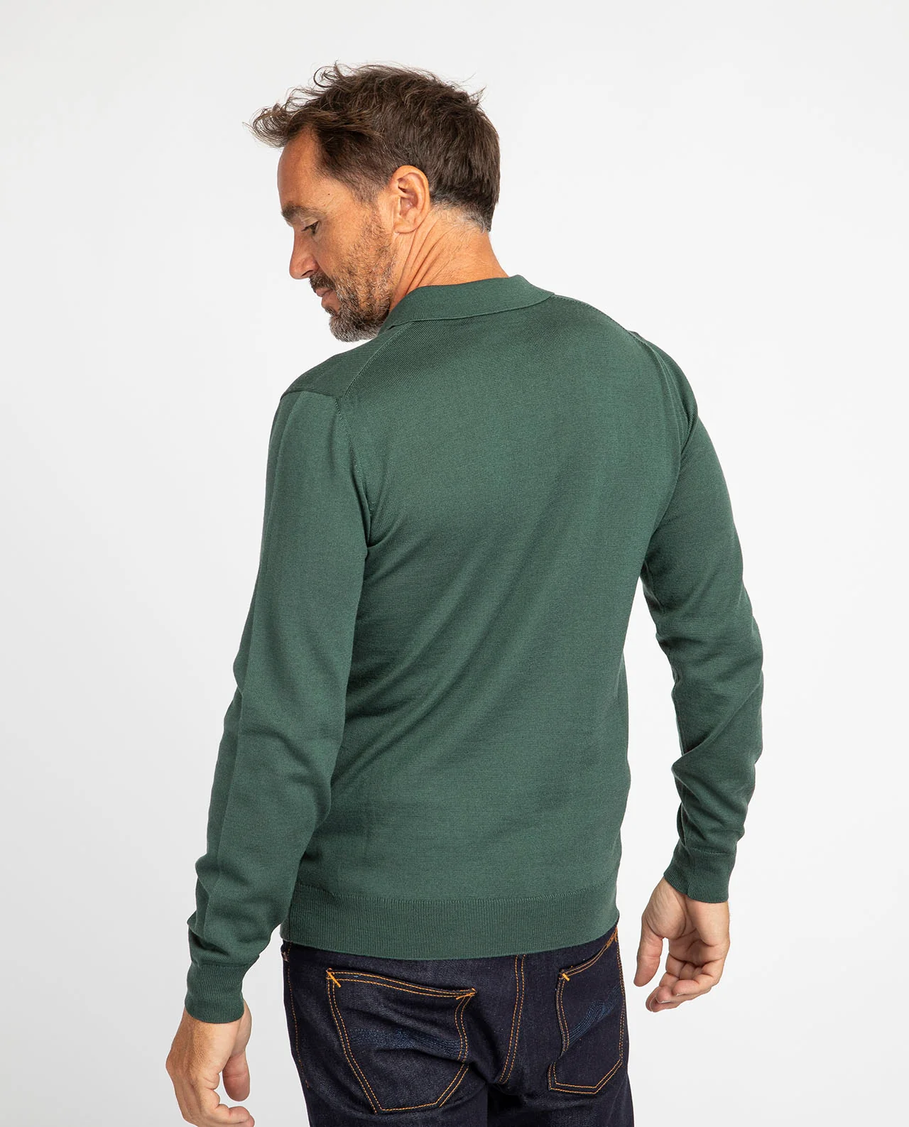 Polo en laine mérinos – Image 5