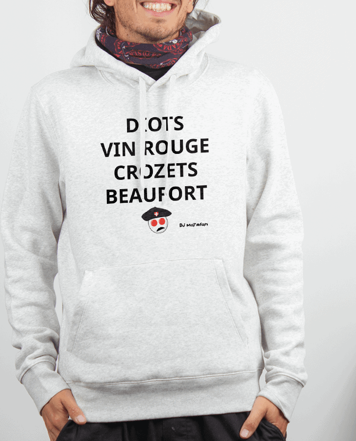 SWEAT HOMME : DIOTS VIN ROUGE CROZETS BEAUFORT – Image 2