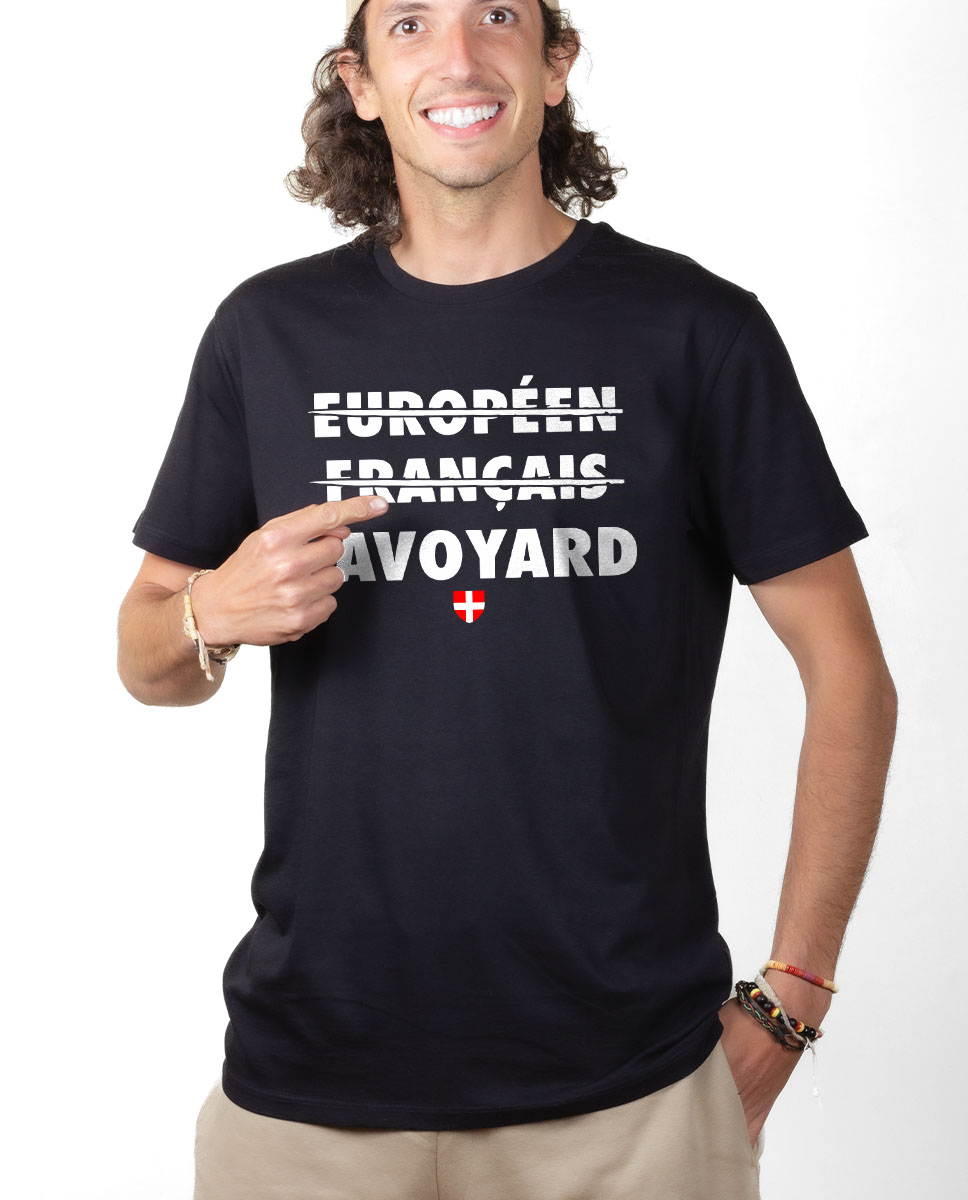 T-SHIRT HOMME : EUROPÉEN FRANÇAIS SAVOYARD – Image 3