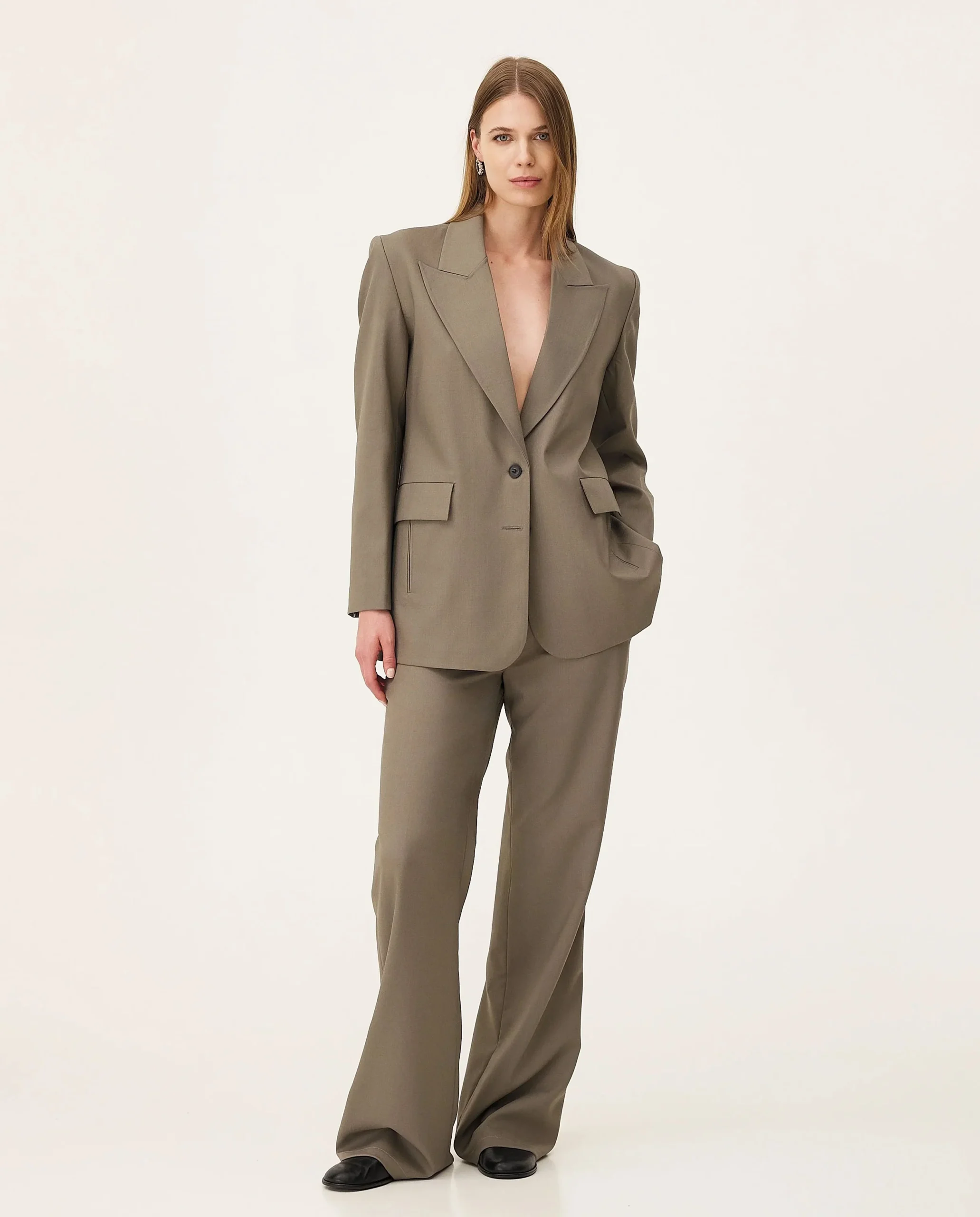 Pantalon de tailleur en laine vierge – Image 5