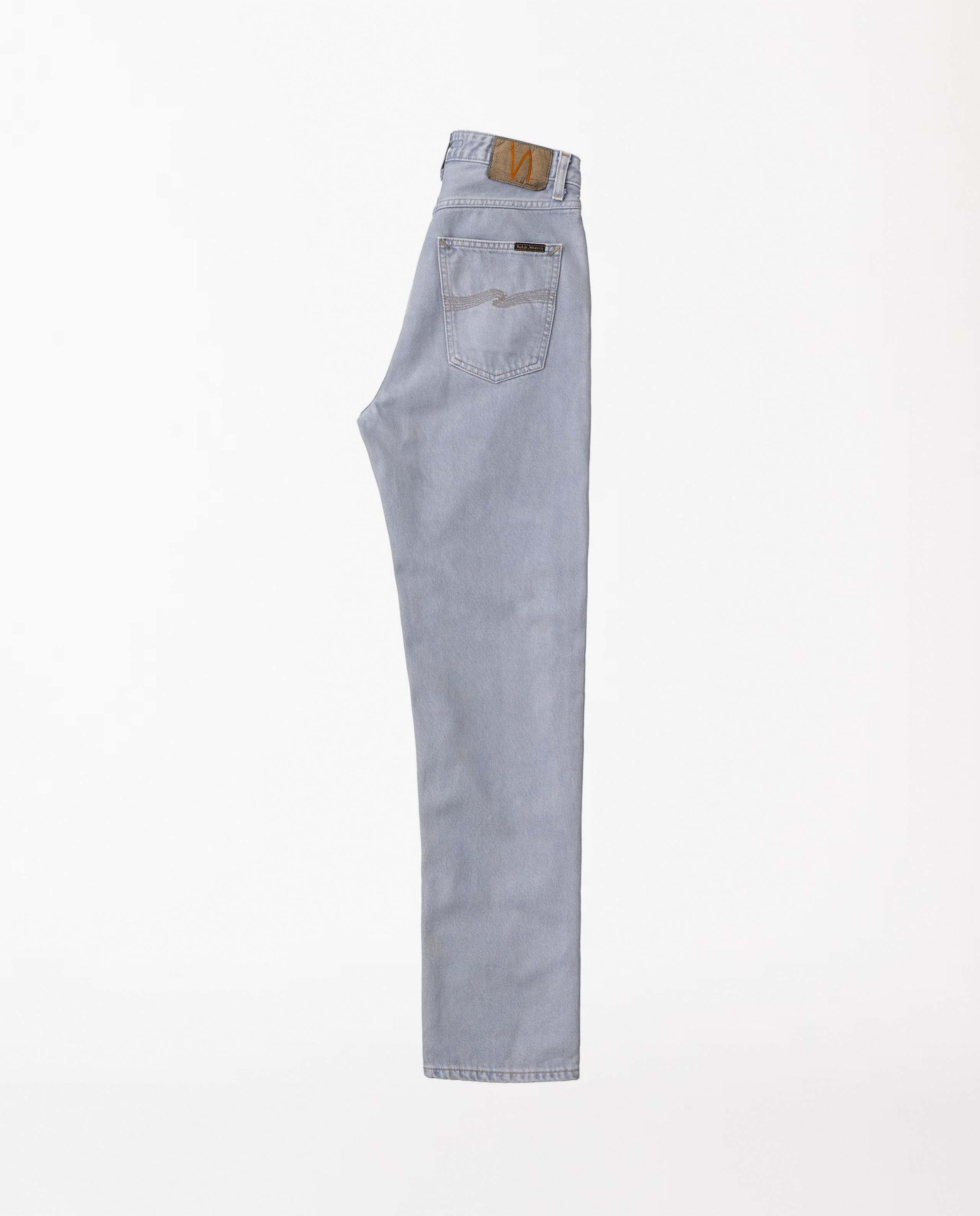 Jean droit en coton bio Lofty Lo Purple Mist – Image 4