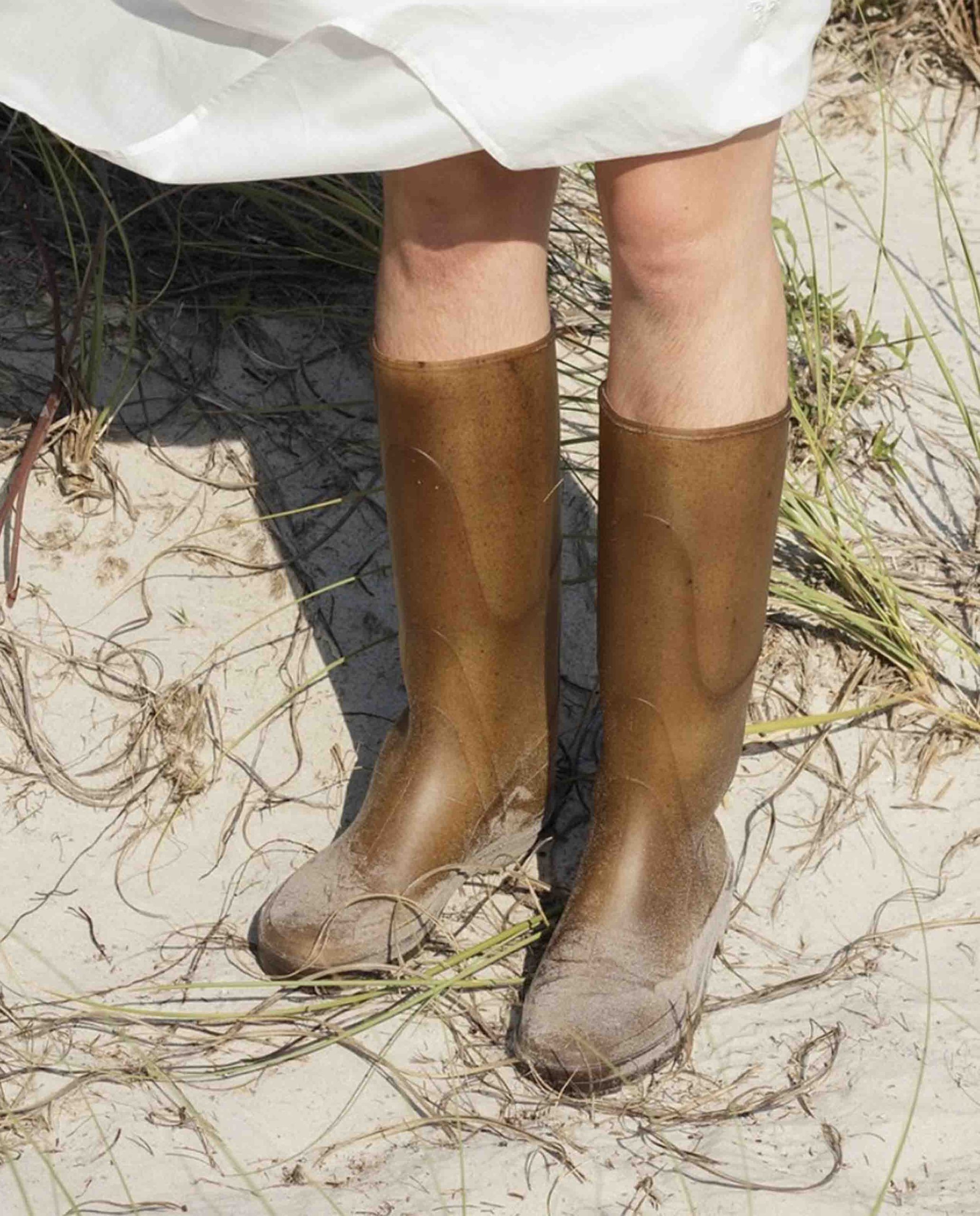 Bottes de jardin en chanvre naturel – Image 4