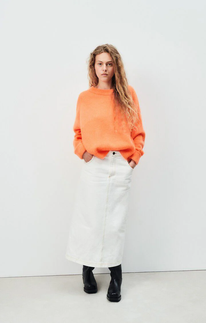 Pull Vitow Carotte Fluo Chiné - American Vintage – Image 4