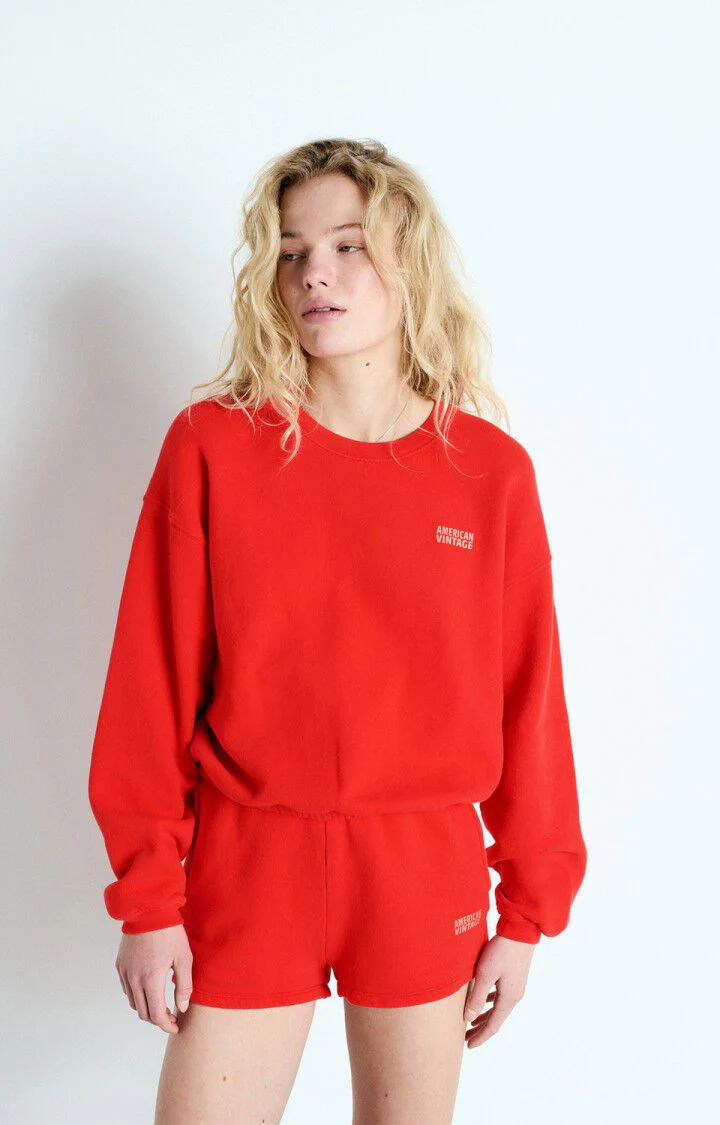 Sweat Izubird Fraise Vintage - American Vintage