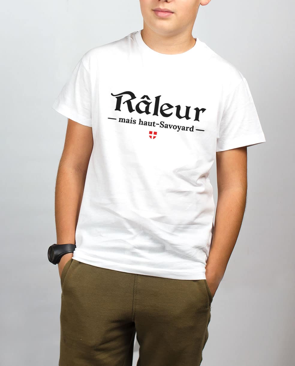 T SHIRT ENFANT : RALEUR MAIS HAUT SAVOYARD – Image 3